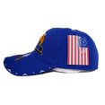 thumbnail image 2 of Native Pride American Eagle Pipe Shadow Blue Embroidered Cap Hat (RAM), 2 of 5