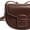 Coffee, variant on KKLDOGS Vintage Saddle Crossbody Purse, PU Suede Patchwork Flap Saddle Bag, Adjustable Shoulder Strap Casual Cross‑body Handbag with Magnetic Snap Closure for Daily Travel & Outdoor Use