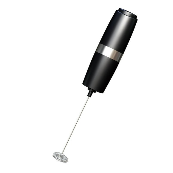 Noehoiugi 1 Pack Mousseur à Lait Électrique / Moteur Puissant pour Mousse Crémeuse Rapide, Nettoyage Facile / Café, Latte, Matcha, Chocolat Chaud
