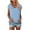 Blue, variant on TKLPEHG Tops for Women Trendy Loose Casual Summer Round Neck Tshirts Short Sleeve T Shirts Lightweight Striped Print Graphic Tee Going Out Tops Blouse(Army Green,XXL)