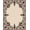 Beige, Pattern 2, variant on ODIKA 4'x6' Machine Washable Non-Slip Area Rug, Minimalist Solid Design with Subtle Textured High Traffic Rug, Beige, 377291