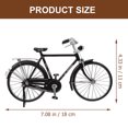 thumbnail image 2 of Miangastore Mini Bike Model Statue Alloy Bike Adornment Mini Bike Sculpture Alloy Bike Ornament, 2 of 8