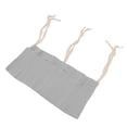 thumbnail image 1 of Bolsa Colgante De Almacenamiento Para Cama De Bebé, Organizador De Algodón Puro De 2 Bolsillos Con Correa Ajustable Para Cuna, Portabebés Y Organización De Guardería, 1 of 7