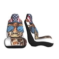thumbnail image 3 of Pofeuu American Giraffe Style Print Automotive Car Seat Covers Flat Cloth Full Set Seat Covers,Car Seat Covers front seats for Cars Trucks and SUVs-1, 3 of 9
