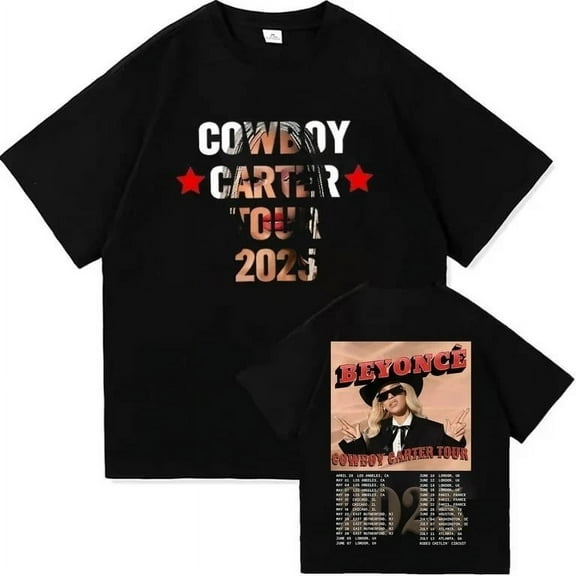 Beyonce Cowboy Carter Tour 2025 Unisex T Shirt S-3XL, Gift for Fan, Renaissance.