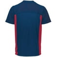 thumbnail image 5 of Augusta Sportswear Mens Reversible Flag Football Jersey, L, Navy-Scarlet, 5 of 7