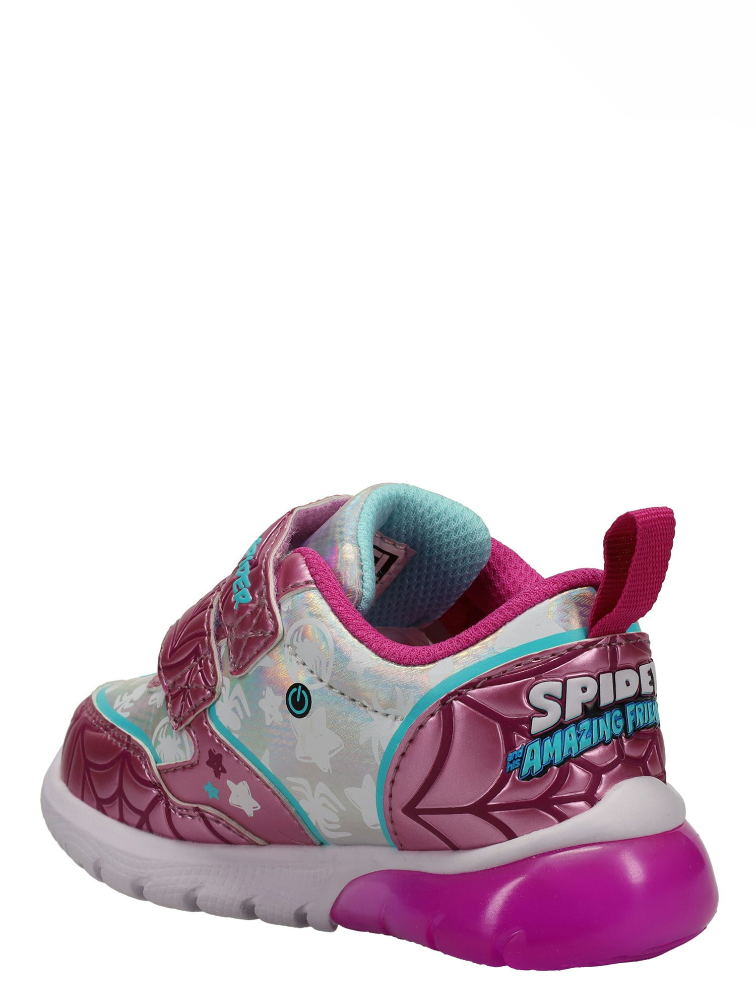 Spidey Toddler Girl Light-Up Sneaker with On/Off Power Button