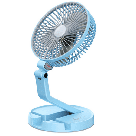 

Multi-functional household folding fan portable storage can rotate 360 degrees