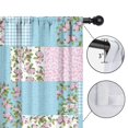 thumbnail image 4 of Blackout Kids Curtains,Pioneer Flower Floral Print Pattern Childrens Insulated Curtains Set Of 2,Bedroom Essentials,Toddler Room Decor 42"x54", 4 of 5