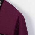 thumbnail image 6 of CHUMUD Mens 2 Piece Outfit Set Tracksuits Button Down Shirts jJackets and Shorts Summer Beach Vacation Lounge Workout Short Sleeve Plaid Sets Everyday, 6 of 9
