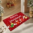 thumbnail image 7 of OVFUIZ Christmas Door Mat 16x24in Diatomaceous Earth Grip-Enhanced Absorbent Rug Christmas Welcome Mat for Entryway Kitchen Living Room Home Decorations, 7 of 7