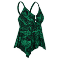thumbnail image 2 of Firpearl Women's Tankini Swimsuits Modest Flowy Crossback Plus Size Bathing Suit Top, 2 of 5