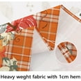 thumbnail image 4 of Thanksgiving Tablecloth, Fall Tablecloth Fall Pumpkin Plaid Orange Tablecloth Waterproof Thanksgiving Table Cloths For Thanksgiving Decor,Thanksgiving Tablecloth For Rectangle Tables 60 X 120 Inch, 4 of 6