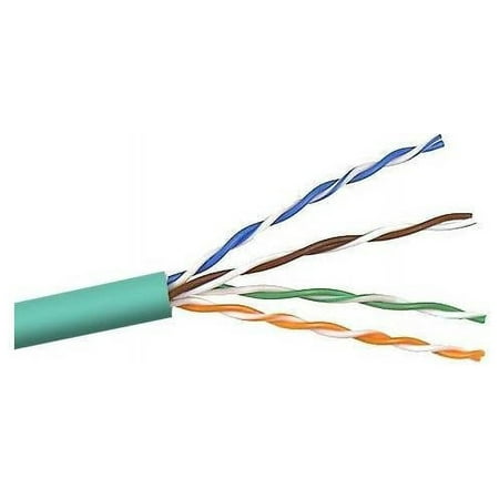 UPC: 0722868206430 | Belkin A7L504-1000-GRN 1000 ft. Cat 5E Green Network Cable