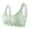 Green, variant on KHONTS Daisy Push up Senior Bras Full Coverage Front Closure Graphic Printed Bra Soft Breathable Comfy Snap Bralettes for Women Red 44