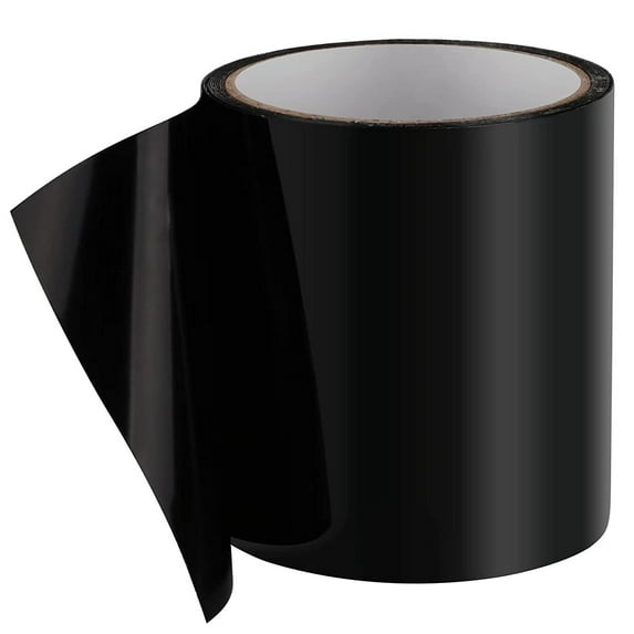 LLPT Waterproof Patch Seal Tape 4 inch x 10 ft Quick Fix Water Leaking Sealing Black 0.6 lb(BS403BK)