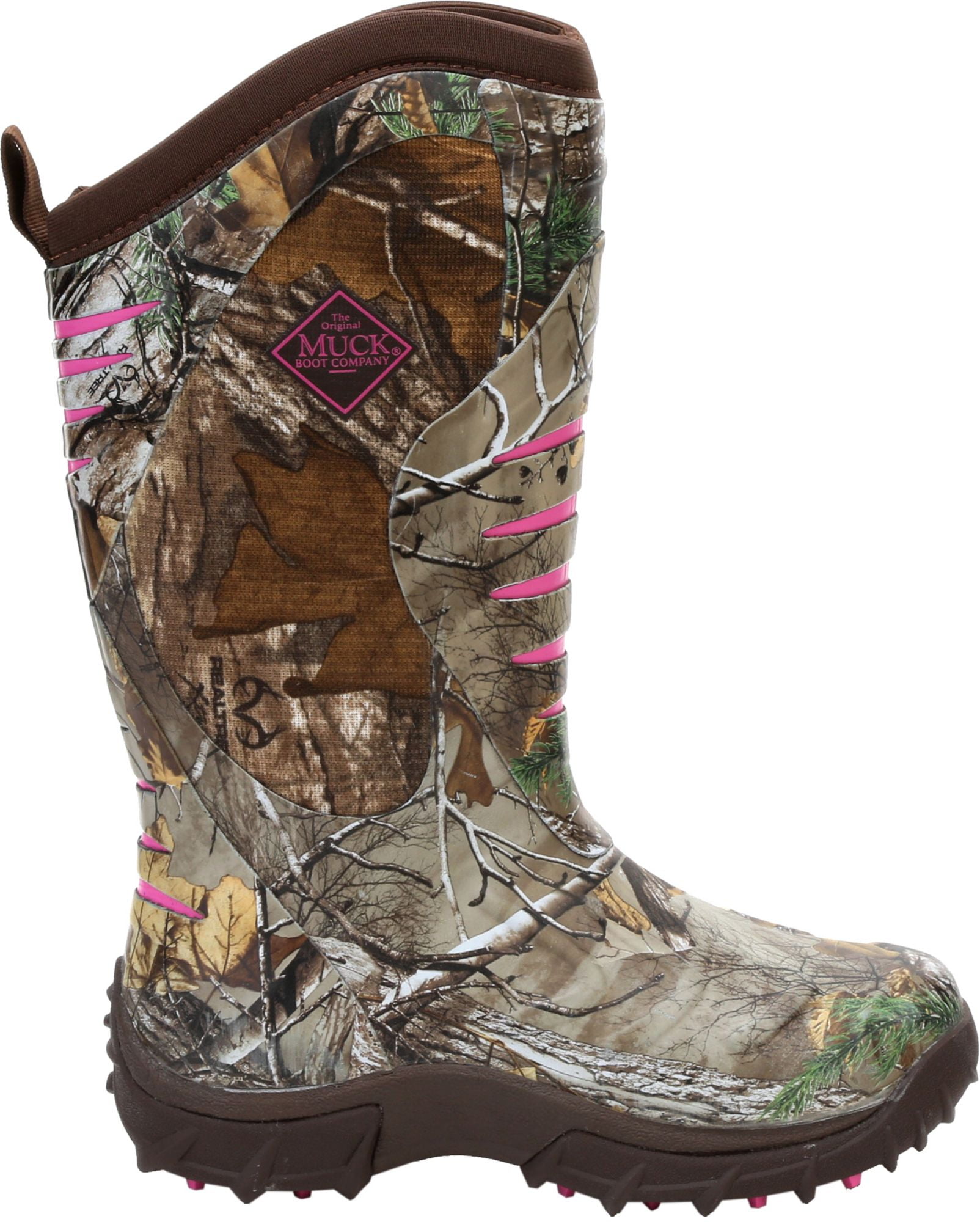 pink realtree muck boots
