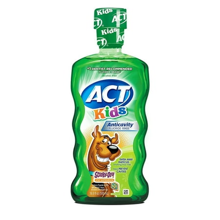 ACT Kids Anticavity Fluoride Rinse Scooby-Doo, Kiwi Watermelon