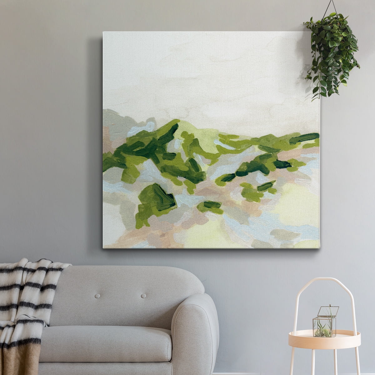 Wexford Home Emerald Hills I-Premium Gallery Wrapped Canvas, 10" x 10" - Ready to Hang