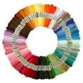 thumbnail image 4 of Fil à Broder Fil à Point de Croix pour Fabrication de Bracelets d'Amitié Ficelle 100 Couleurs, 4 of 9