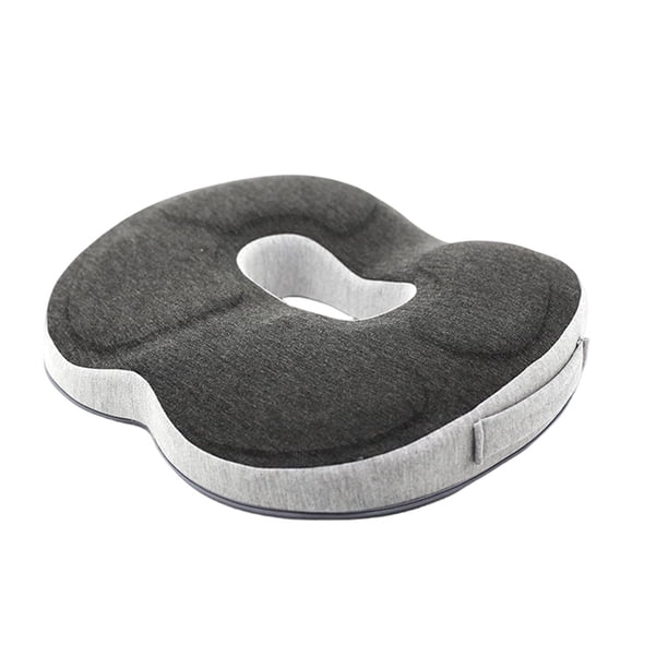 Cojín de asiento grande de espuma viscoelástica para silla, cojín para la cadera para viajes por carretera y ejercicio. Estilo C