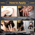 thumbnail image 4 of Cera para bigote RAQEHO, sin perfume, de fijación fuerte, 30 ml, para hombre, 4 of 7
