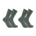 thumbnail image 1 of Medias Carhartt Force Midweight Crew 2-Pack Dusty Olive, 1 of 2