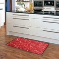 thumbnail image 5 of SKYSONIC Valentine's Day Kitchen Rugs and Mats,Cute Love Heart Non Slip Washable Cushioned Carpets Polyester AntiFatigue Comfort Porch Floor Mat Doormat for Washroom Bedroom Office 39 x 20 inch, 5 of 7