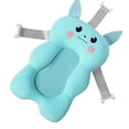 thumbnail image 2 of Almohadilla de suspensión para baño de bebé, cojín antideslizante seguro para recién nacidos, suministros de lavado universales, azul Kachus, 2 of 14