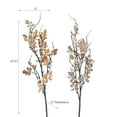 thumbnail image 3 of Maison Concepts Christmas Shiny Leaves Spray - Set of 6 (1L X 1W X 26.8H), 3 of 3