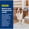 thumbnail image 6 of PetSafe Sliding Glass Cat and Dog Door, Rental Friendly, Large, 6 of 9