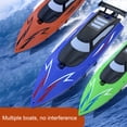thumbnail image 4 of 1 Set Remote Control Boat High-Speed RC Boat Waterproof Dual-Motor Design Speedboat Water Toy for Kids, 4 of 7