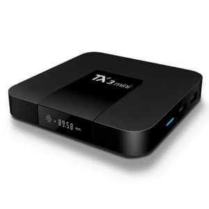TX3 Mini Android 7.1 Intelligent TV BOX Amlogic S905W Quad Core Set Top Box H.265 4K WiFi Lecteur multimédia 1GB+8GB UK prise