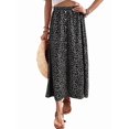thumbnail image 2 of Women'S Slit Split Long Skirts High Waisted Summer Maxi Skirts Mixed Color S, 2 of 9