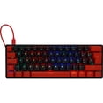 thumbnail image 2 of Teclado Gamer Mecánico GameFactor KBG560-RD Switch Rojo RGB USB Negro KBG560-RD, 2 of 6