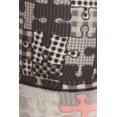 thumbnail image 4 of Plus Size Puzzle/plaid Print, Full Length Leggings In A Slim Fitting Style With A Banded High Waist Multi, 4 of 4