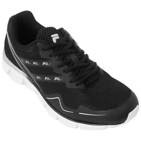 

Fila Mens Memory Vernato 9 Athletic Shoes 10.5 Black/white
