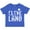 Royal Blue, variant on Inktastic Cleveland, Ohio Distressed Font Boys or Girls Toddler T-Shirt