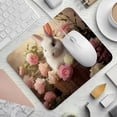 thumbnail image 2 of Easter Square Non-Slip Rubber Bottom Printed Desk Mat Mouse Mat Gaming Mousepad Desk Pad - 8.3x9.8 Inch, Suitable for Office and Gaming, 2 of 6