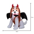 thumbnail image 3 of Inflable Way To Celebrate Perro Vestido de Diablo Halloween 91 cm, 3 of 4