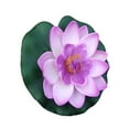 Wendoximz Artificial Lotus Flowers, EVA Floating Foam Water Lilies for