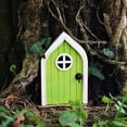 thumbnail image 3 of 6pcs Fairy Tree Doors Miniature Wooden Fairy Garden Decoration Gift Statue, 3 of 9