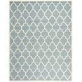 thumbnail image 2 of SAFAVIEH Chatham Freddy Geometric Wool Area Rug, Blue/Ivory, 10' x 14', 2 of 11