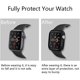 thumbnail image 4 of [22 Pack] for Apple Watch Case 44mm Series 6 Series 5 Series 4 & SE Premium Soft Flexible TPU Thin Lightweight Protective Bumper and Smartwatch Screen Protectors for iWatch (11 Colors, 44mm), 4 of 5