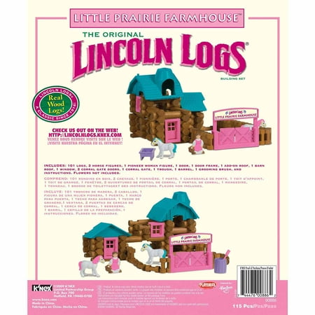 Lincoln Logs Little Prairie Farmhouse