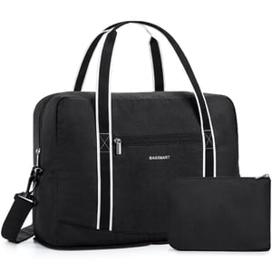 Bagsmart Expandable Travel Duffel Bag, Airline Carry-On