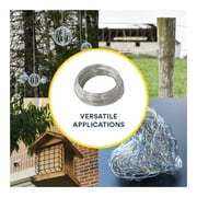 Ook Hanging Wire, 250 ft, 10 lbs, 24 Gauge, Galvanized Steel, Silver