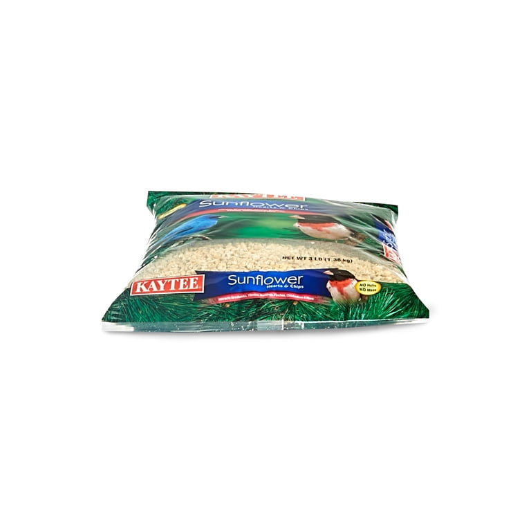 Kaytee Sunflower Hearts & Chips Wild Bird Food, 3 Lb photo 4