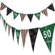 thumbnail image 1 of 2 Pieces Football Pennant Banner American Football Theme String Flags Banners for Sports Clubs Party Decorations, 1 of 4