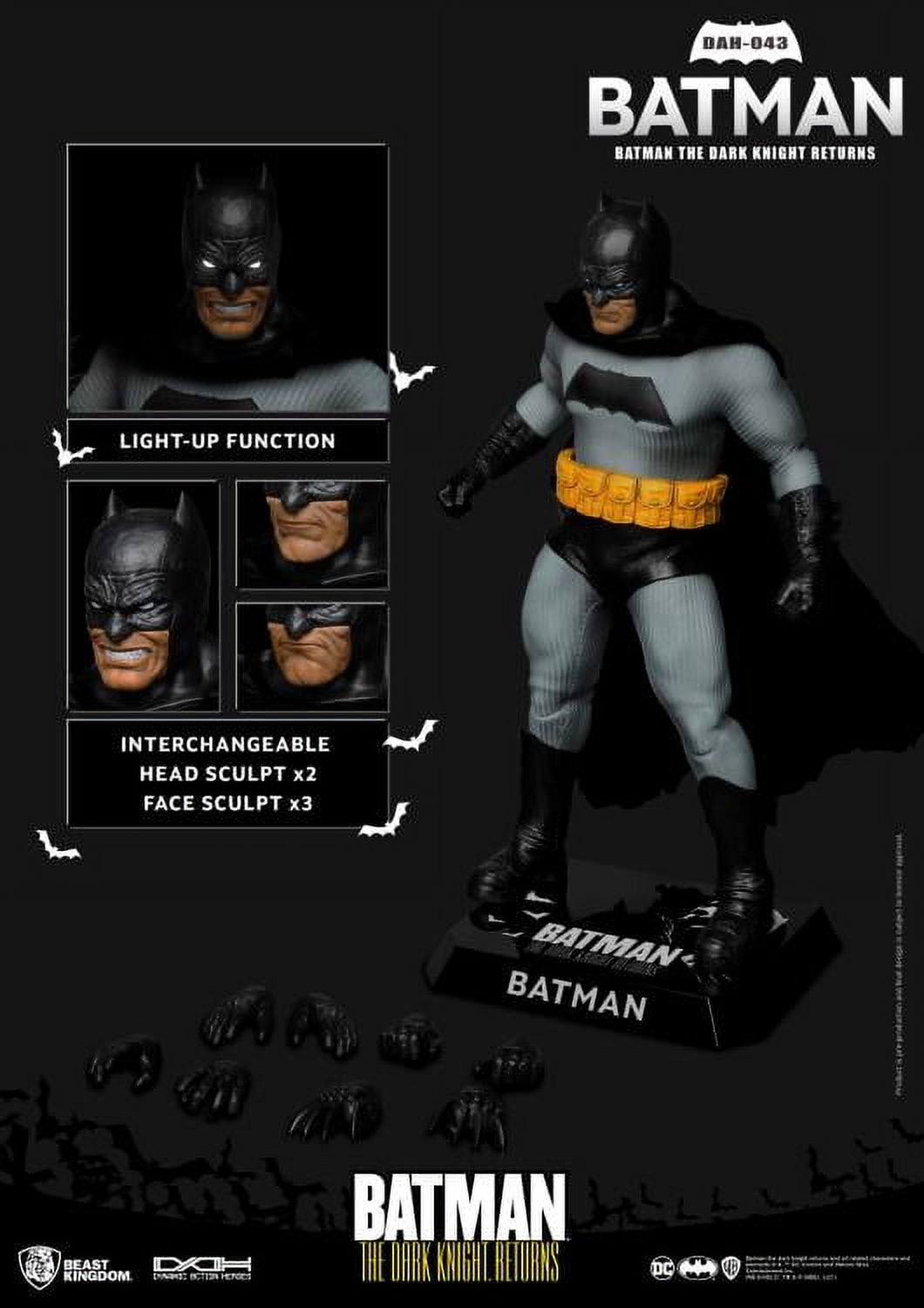 Beast Kingdom Dark Knight Returns Dynamic 8-Action - Walmart.com